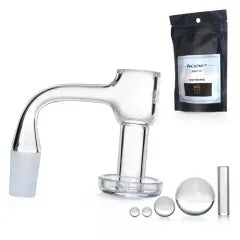 Quartz Banger with Four Balls & Pole 14mm Male Joint
