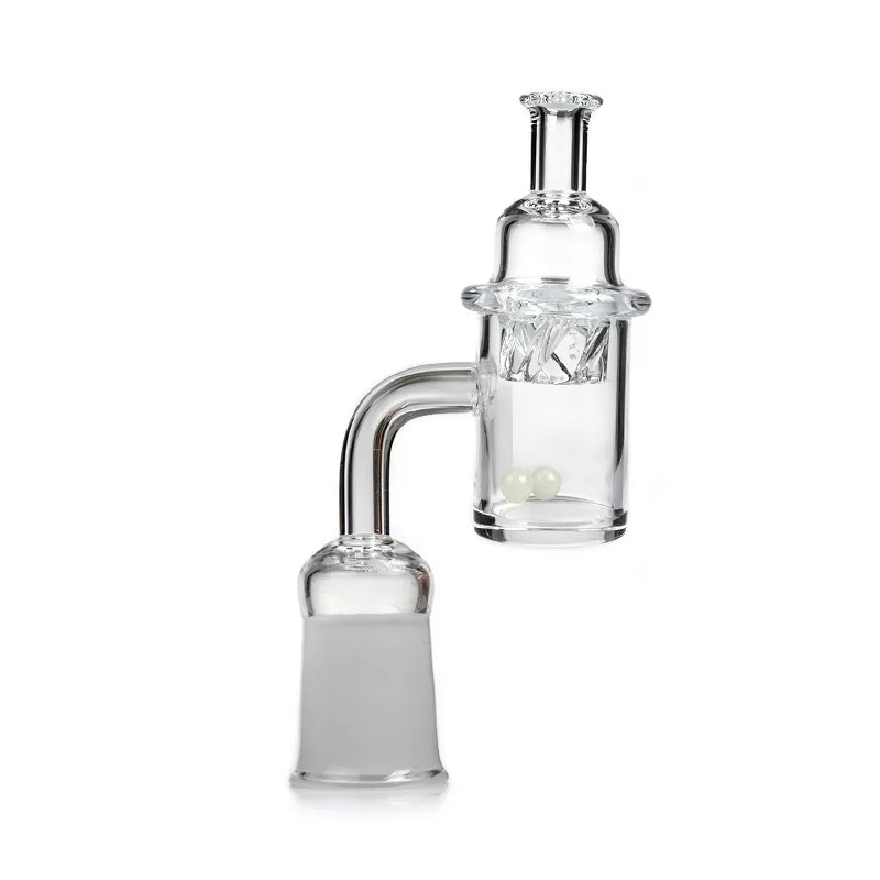 14mm Male Dab Banger Kit with Helix Function Cap