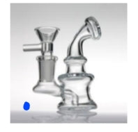 Mini bong Height:4inches OG204 Base diameter: 4CM 14MM polished female joint with a bowl